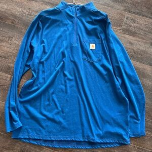 Men’s size XL Carharttt half zip pullover